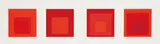 Folder 27, from Formulation and Articulation, Portfolio II by Josef Albers, 1972, Screenprint in colors, on wove paper, with full margins (folded as issued), sold Oct 2020