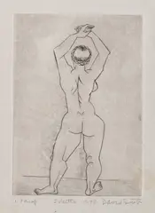 Juliette by David Smith, 1938, A very rare engraving, on Japanese paper, with full margins, offered Dec 2020