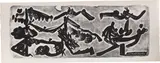 David Smith, Untitled (Family), 1954, Lithograph, on Rives paper, with full margins