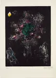 Fleurs de champs (Flowers of the Fields) by Marc Chagall, 1980, Lithograph in colors, on Arches paper, with full margins, sold Dec 2020