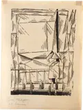 Lyonel Feininger, Gelmeroda, from Meistermappe des Staatlichen Bauhauses (Masters' Portfolio of the Staatliches Bauhaus)