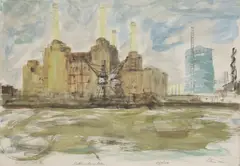 Chris Orr, Untitled, watercolour over pencil 40.5 x 56cm Provenance: With Jill George Gallery