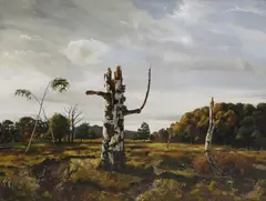 Julian Perry, Untitled, oil on board 122 x 158cm
