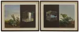 Julian Perry, Untitled, shed oil on board 30.5 x 40.5cm (2) Provenance: With Austin Desmond Fine Art