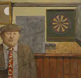 Ruskin Spear, Untitled, oil on board 89 x 91cm Provenance: Christie's