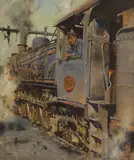 Terence Cuneo, Untitled, oil on canvas 61 x 51cm Provenance: Christie's