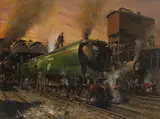 Terence Cuneo, Untitled, oil on canvas 76 x 101.5cm Provenance: Purchased from Melanie Viner Cuneo