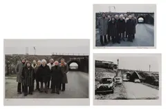 Colin Jones, Untitled, together with a photograph of the Bridego Bridge