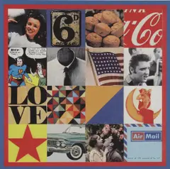 Untitled by Peter Blake, 'Some of the Sources of Pop-Art I' screenprint in colours, sold Oct 2024