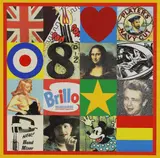 Sir Peter Blake, Untitled, 'Some of the Sources of Pop-Art V' screenprint in colours with glitter and diamond dust