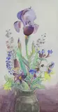 Joan Warburton, Untitled, watercolour 57 x 30cm Provenance: From the artist's estate; with Sally Hunter Fine Art