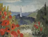 Lucy Harwood, Untitled, oil on canvas 35 x 46cm Provenance: With Sally Hunter Fine Art