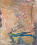 Cora Cohen, Apsatasas, 1985, oil on linen