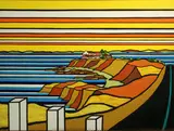 Richard Fiscus, Untitled, acrylic on canvas