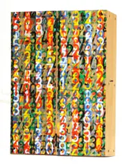 Jeffrey Perrott, I.8. hp (Hermetic Prayer), 1994, acrylic on plywood with hinges