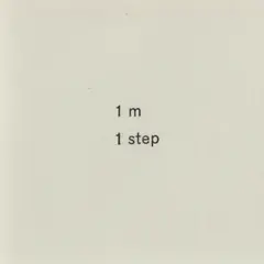 1m, 1 step by unknown Artist, letterpress on paper, offered May 2013