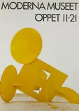 Claes Oldenburg, Poster for Moderna Museet, Sweden, n.d.