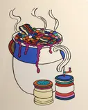 Bob Stanley, Baked Beans, 1980, Color screenprint on wove paper