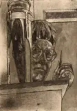 Barbara Swan, Self-Portrait, Reflected II, 1970s, Etching with aquatint on wove paper