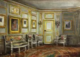 Frank Moss Bennett, An interior at Fontainebleau