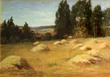 Bertha Stringer Lee, Field of hay, 1906, oil on canvas