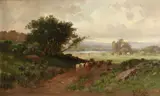 Frederick Ferdinand Schafer, View of Sacramento Valley, California
