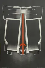 Deborah Remington, Untitled, 1968, Color lithograph on wove paper