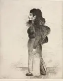 Raphael Soyer, A Group of Etchings, 1972; 1982 (2)