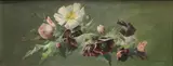 William Hubacek, California wildflowers, oil on canvas
