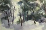 Barse Miller, The fern dell, December