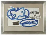 Georges Braque, for Galerie Maeght, c. 1960, Color lithographic poster