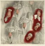 Christopher Brown, Velazquez Hands, 1995, Color aquatint with soft-ground and hard-ground etching on wove paper