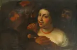Giuseppe Nogari, The musicians, oil on canvas