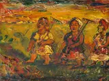 David Burliuk, Three peasant women