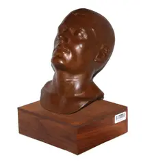 Brian Booth Craig, Dreamer, 2002, bronze on steel and wooden base