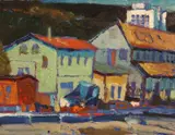Lundy Siegriest, Untitled, c. 1984, oil on canvas