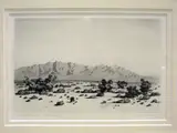George Elbert Burr, Santa Catalina Mountains, Tucson, Arizona (S. 193), 1920s, Etching with drypoint on Whatman 1920 wove paper