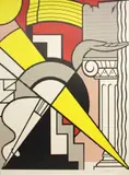 Roy Lichtenstein, Stedelijk Museum Poster (C. III.23b), 1967, Color offset lithograph on wove paper