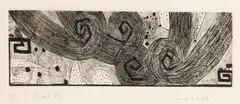 Frank Lobdell, 3.28.89, 1989, Etching on wove paper