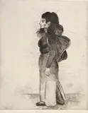 Raphael Soyer, A Group of Etchings, 1972; 1982 (2)
