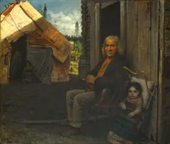 Eastman Johnson, Indian Family, circa 1856-57, oil on canvas