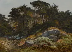 Point Lobos cypresses, 1934; Point Lobos cypresses near North Point, 1935 (two) by Albert Thomas Derome, offered Nov 2013