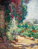 Joseph Kleitsch, Bougainvillea, Capistrano Mission