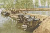 Donald Teague, A lagoon in Soochow