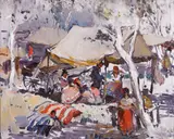 Millard Sheets, The gypsy camp
