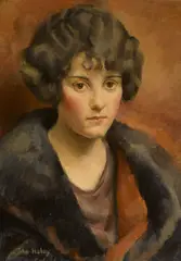 John Charles Haley, Portrait of Lolita, 1926, Oil on canvas