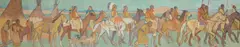 Edwin Willard Deming, Indian procession, oil on canvas