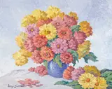 Birger Sandzén, Zinnias