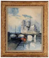 Frank Myers Boggs, Notre Dame Cathedral