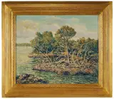 Ernest Lawson, Mangrove Roots, Florida